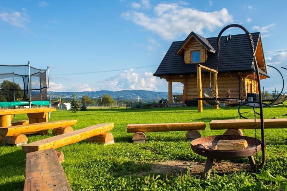 Ranczo Zwierzyniec Noclegi Jordanow Exterior foto